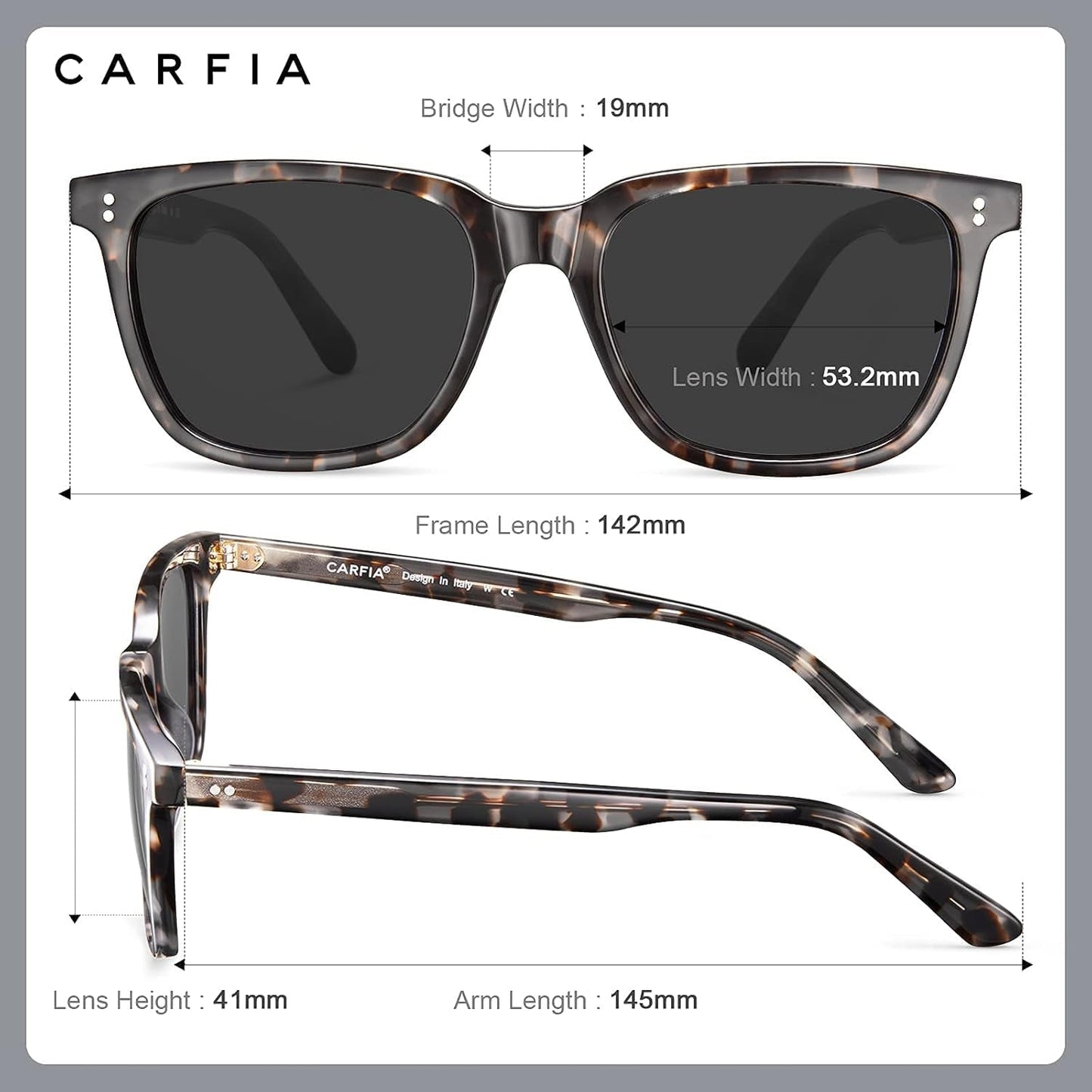 Polarized Men'S Sunglasses UV400 Protection for Driving Fishing Hiking Golf Outdoor Sport Glasses