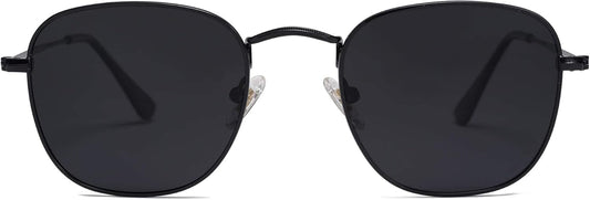Square Polarized Sunglasses for Men Women Classic Vintage Retro Style