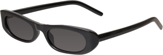 Elongated Narrow Cat Eye Sunglasses for Women MS52357 - WORLD TIME VISITS