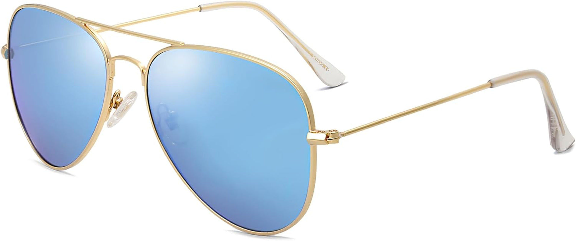 Classic Aviator Polarized Sunglasses for Men Women Vintage Retro Style - WORLD TIME VISITS