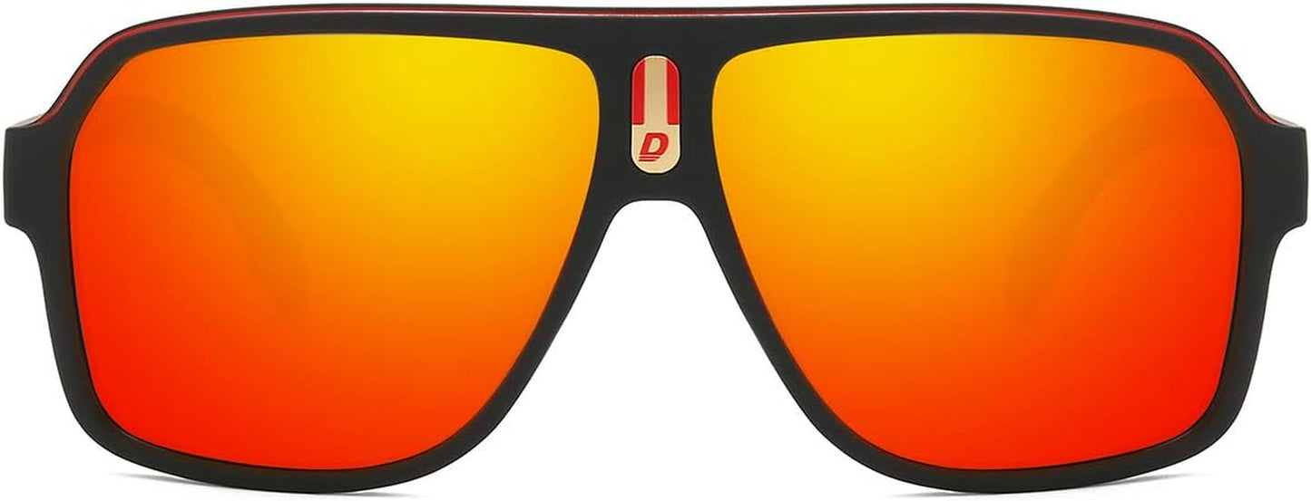 Mens Oversized Aviator Sunglasses Classic Large Polarized Lens Shades D103