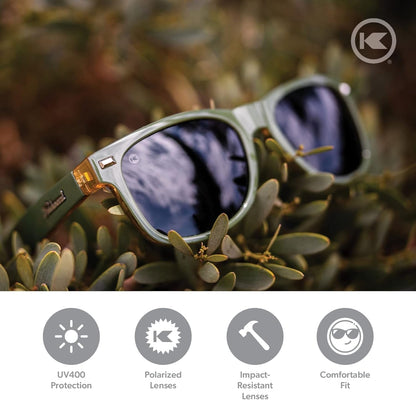 Fort Knocks Polarized Sunglasses for Men & Women - Impact Resistant Lenses & Full UV400 Protection - WORLD TIME VISITS