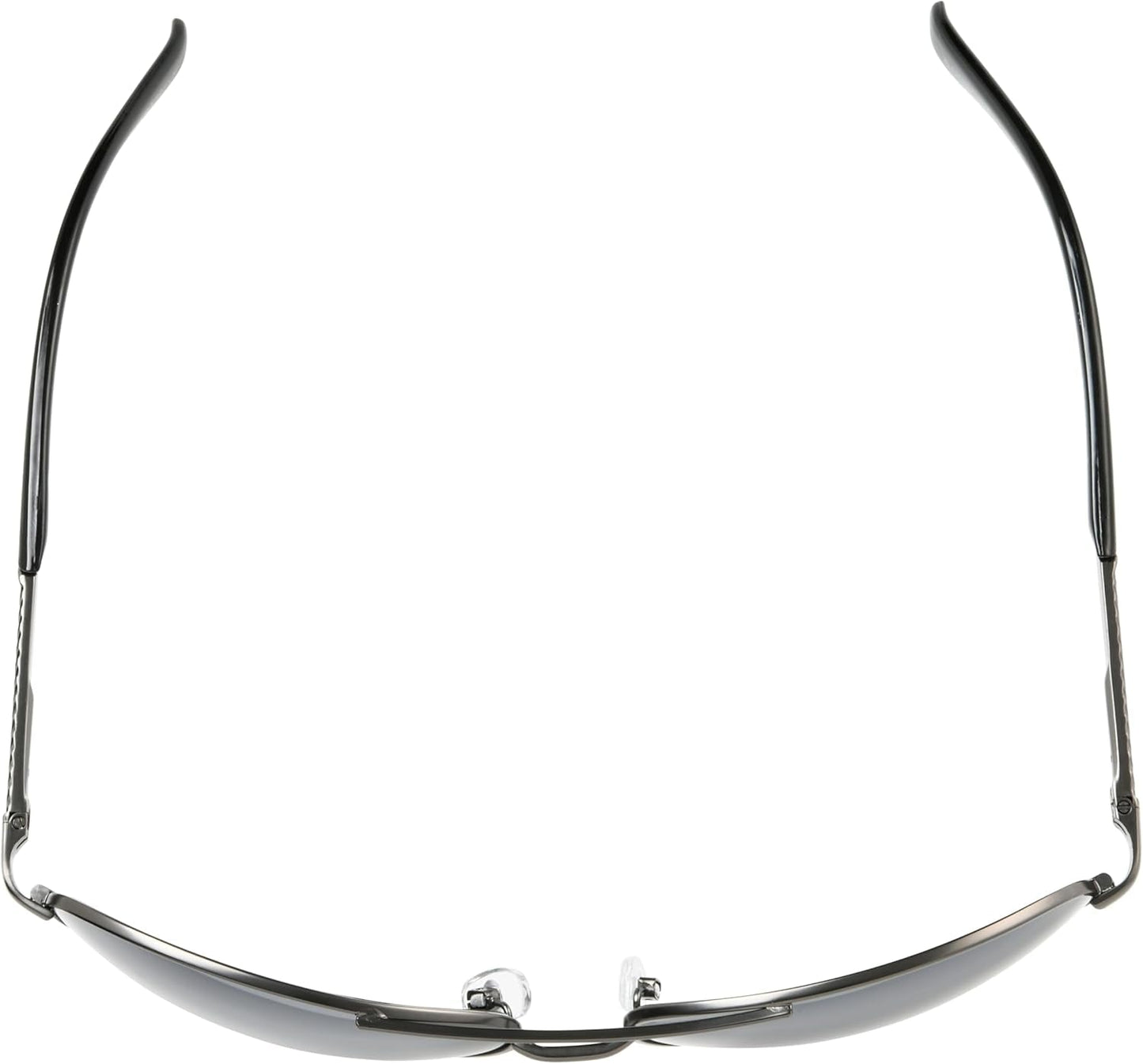Men'S Oscar Wrap Sunglasses, Gunmetal/Smoke, 64 Mm - WORLD TIME VISITS