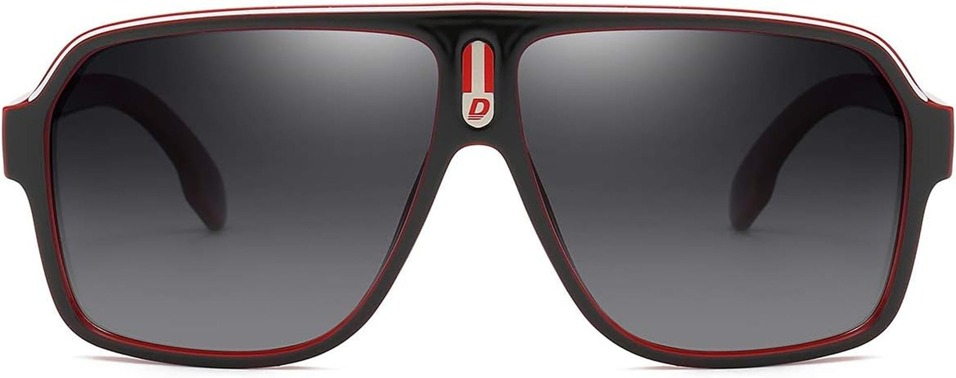 Mens Oversized Aviator Sunglasses Classic Large Polarized Lens Shades D103 - WORLD TIME VISITS