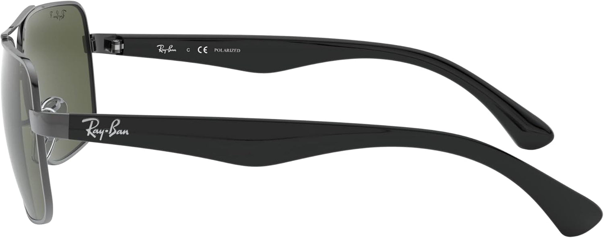 Men'S RB3483 Metal Square Sunglasses - WORLD TIME VISITS