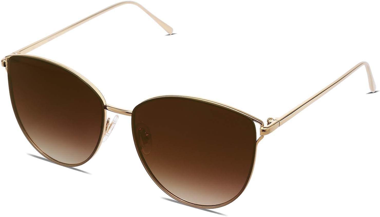 Mirrored Flat Lens Fashion Sunglasses for Women SJ1085 - WORLD TIME VISITS