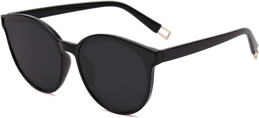Oversized round Sunglasses for Women and Men - WORLD TIME VISITS