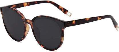 Oversized round Sunglasses for Women and Men - WORLD TIME VISITS