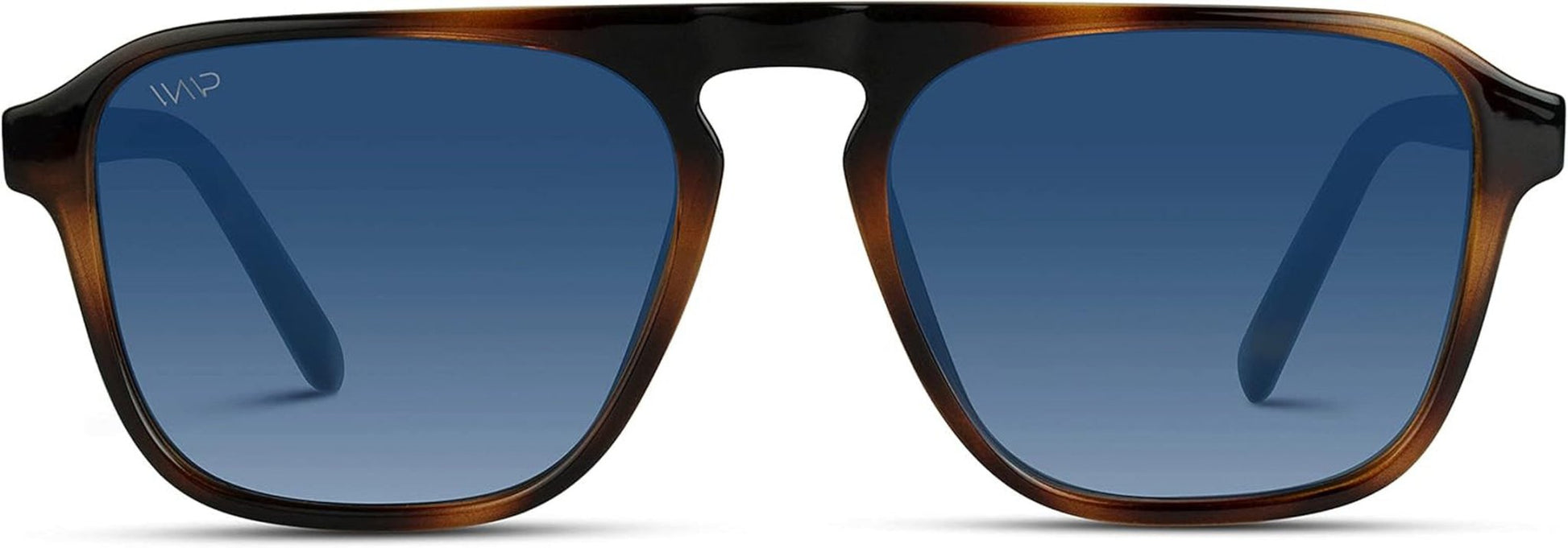 Polarized Modern Aviator One - Bridge Square Mens Sunglasses - WORLD TIME VISITS