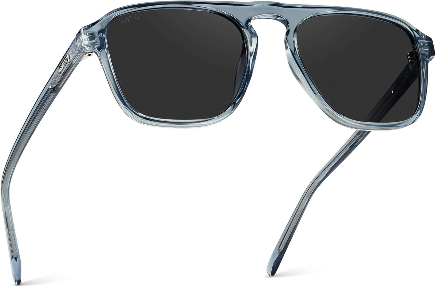 Polarized Modern Aviator One - Bridge Square Mens Sunglasses - WORLD TIME VISITS