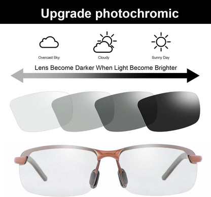 Polarized Photochromic Driving Z87 Sunglasses for Men Women Day and Night Safety Glasses - WORLD TIME VISITS