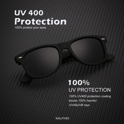 Polarized Sunglasses for Men and Women Matte Finish Sun Glasses Color Mirror Lens UV Blocking (3 Pack) - WORLD TIME VISITS