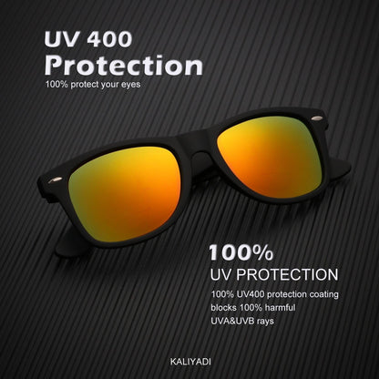 Polarized Sunglasses for Men and Women Matte Finish Sun Glasses Color Mirror Lens UV Blocking (3 Pack) - WORLD TIME VISITS