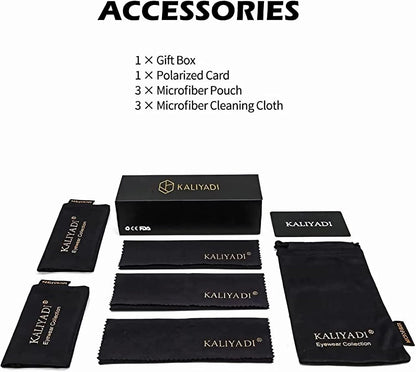 Polarized Sunglasses for Men and Women Matte Finish Sun Glasses Color Mirror Lens UV Blocking (3 Pack) - WORLD TIME VISITS