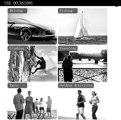 Polarized Sunglasses for Men Driving Mens Sunglasses Rectangular Vintage Sun Glasses for Men/Women - WORLD TIME VISITS