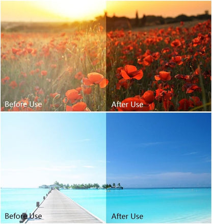 Polarized Sunglasses for Men Driving Mens Sunglasses Rectangular Vintage Sun Glasses for Men/Women - WORLD TIME VISITS