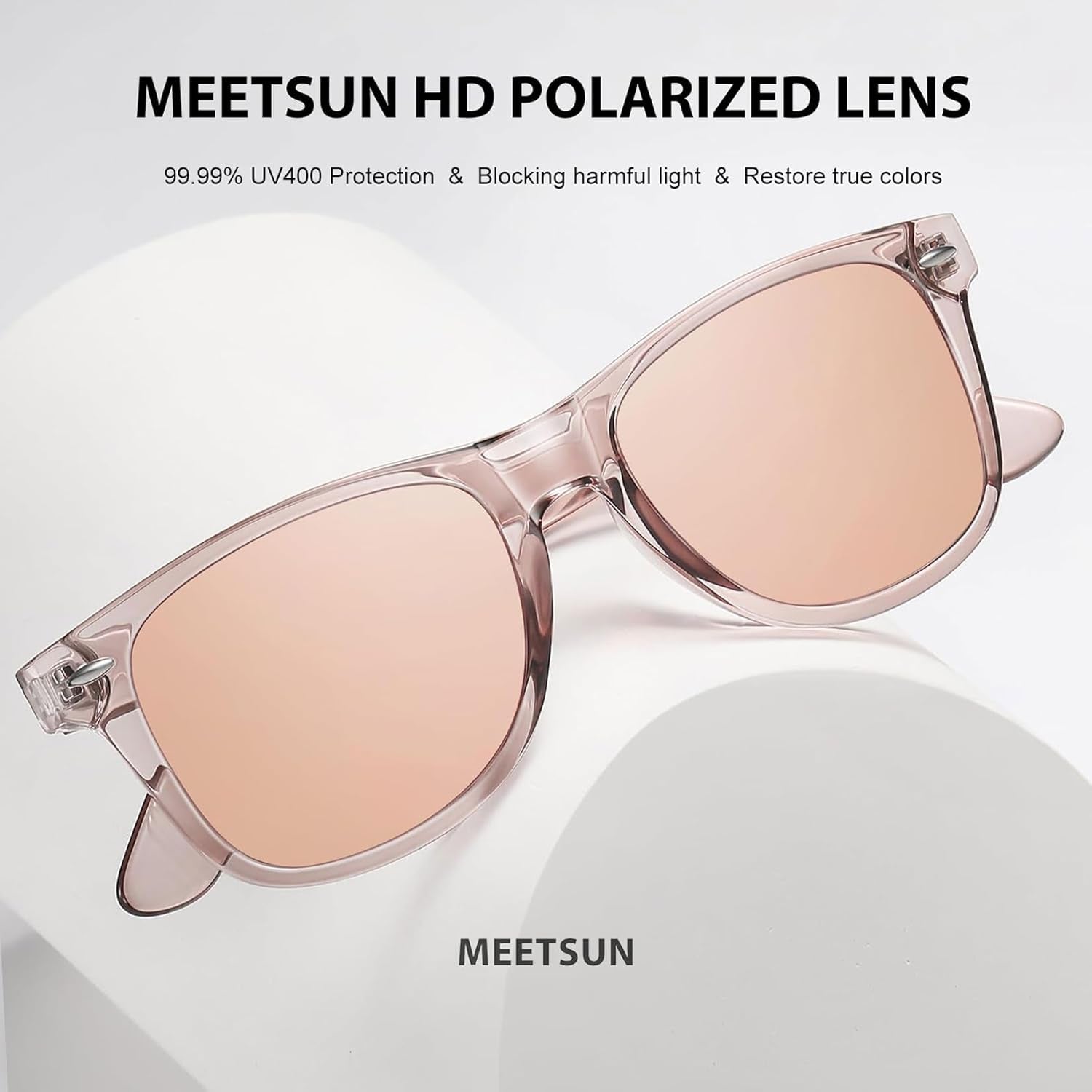 Polarized Sunglasses for Women Men Classic Retro Trendy Driving Sun Glasses UV400 Protection (3 Pack) - WORLD TIME VISITS