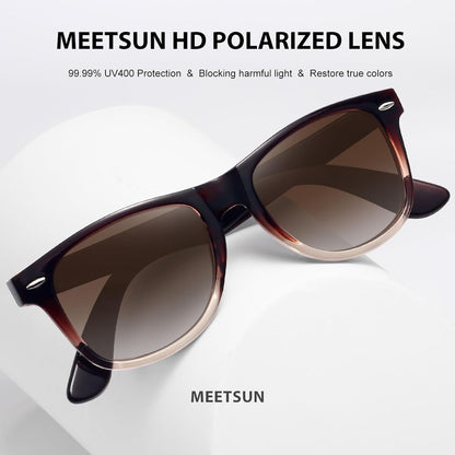 Polarized Sunglasses for Women Men Classic Retro Trendy Driving Sun Glasses UV400 Protection (3 Pack) - WORLD TIME VISITS