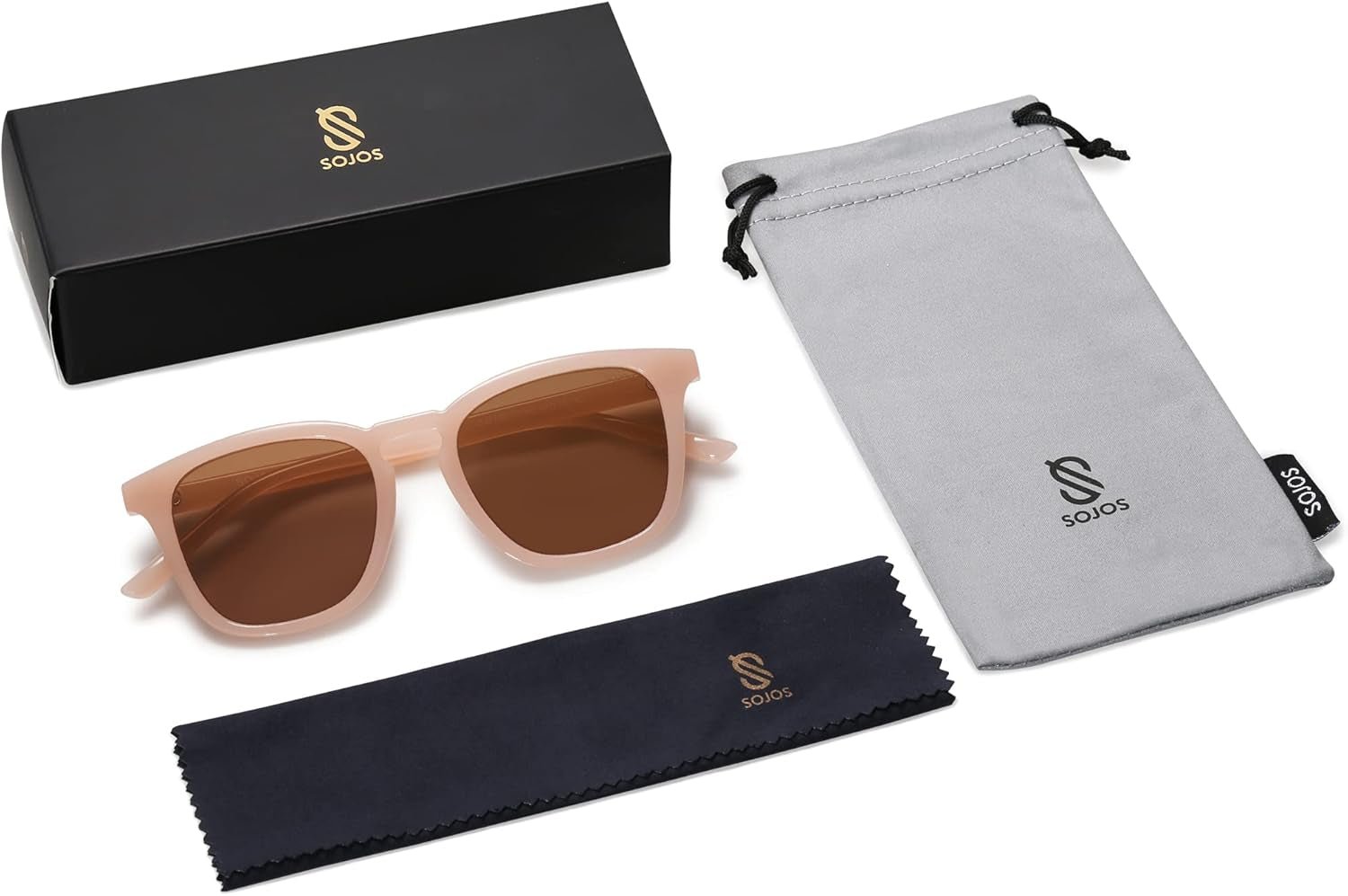 Polarized Sunglasses for Women Men Classic Vintage Style Shades - WORLD TIME VISITS