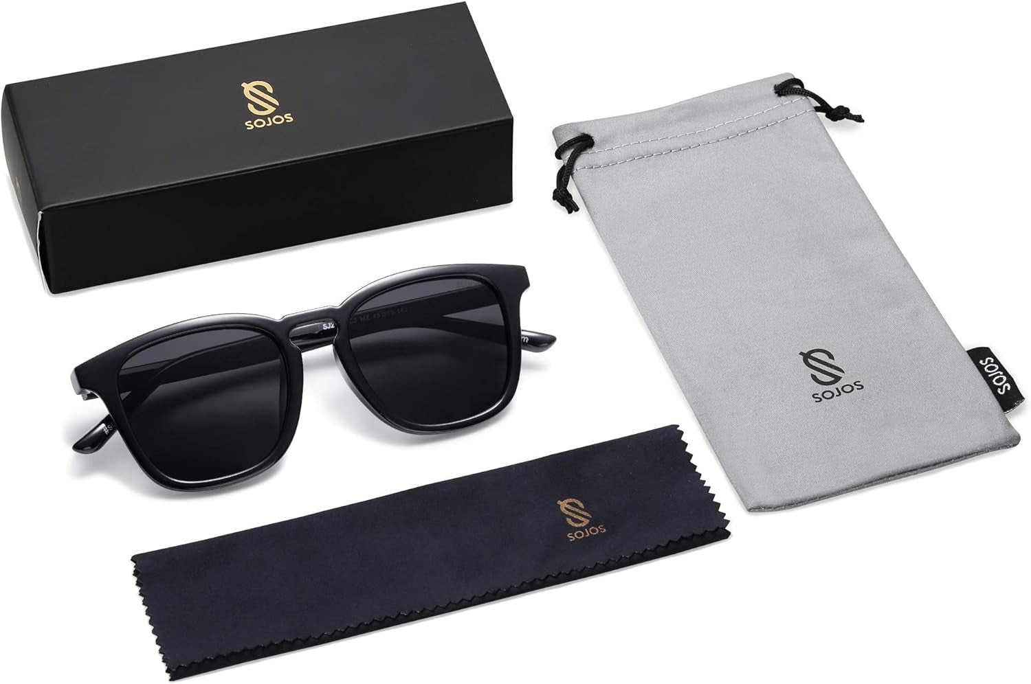 Polarized Sunglasses for Women Men Classic Vintage Style Shades - WORLD TIME VISITS
