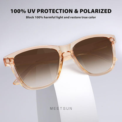 Polarized Sunglasses for Women Men Trendy Classic Retro Designer Style Fashion UV400 Protection - WORLD TIME VISITS