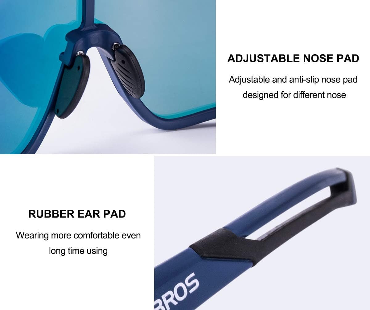 Polarized Sunglasses UV Protection for Women Men Cycling Sunglasses - WORLD TIME VISITS