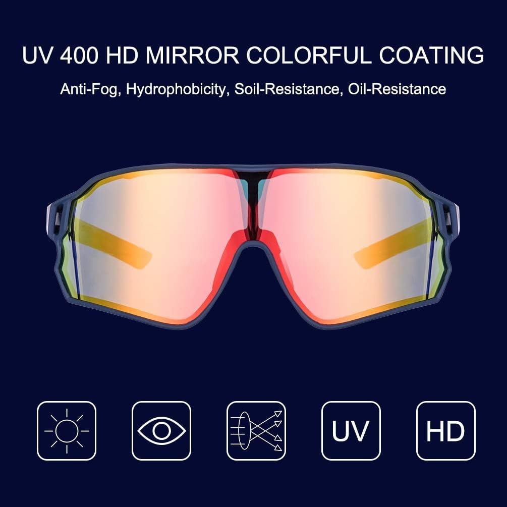 Polarized Sunglasses UV Protection for Women Men Cycling Sunglasses - WORLD TIME VISITS