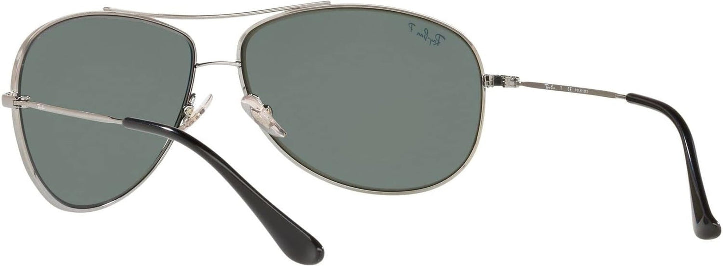 RB3293 Metal Aviator Sunglasses - WORLD TIME VISITS