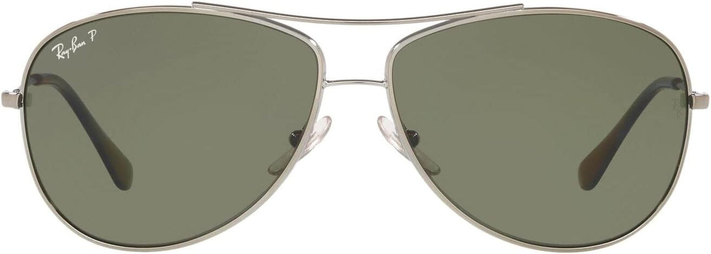 RB3293 Metal Aviator Sunglasses - WORLD TIME VISITS