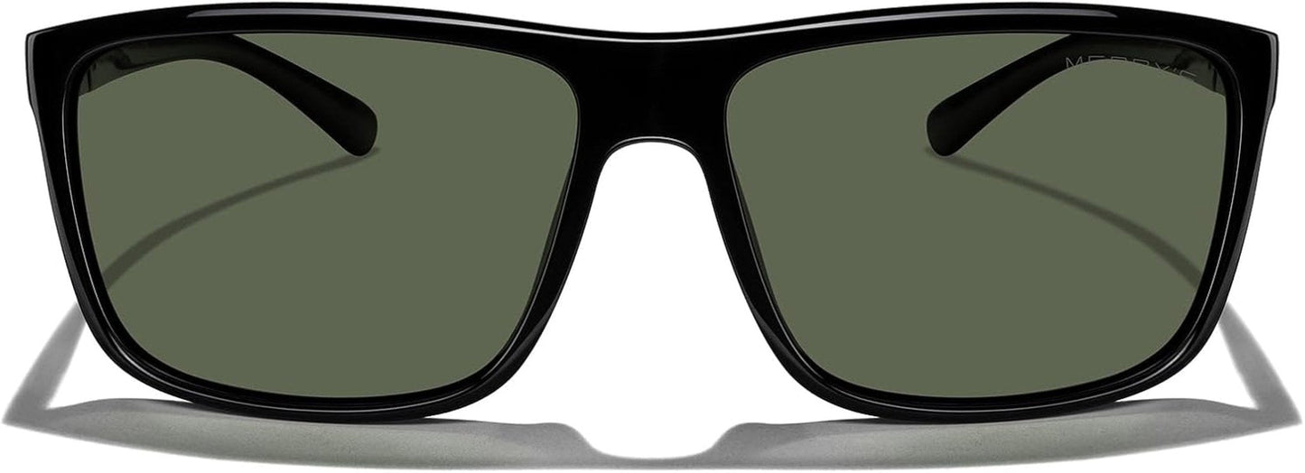 Rectangular Polarized Sports Sunglasses for Men Women Cycling Driving Fishing UV400 Protection S8225 - WORLD TIME VISITS