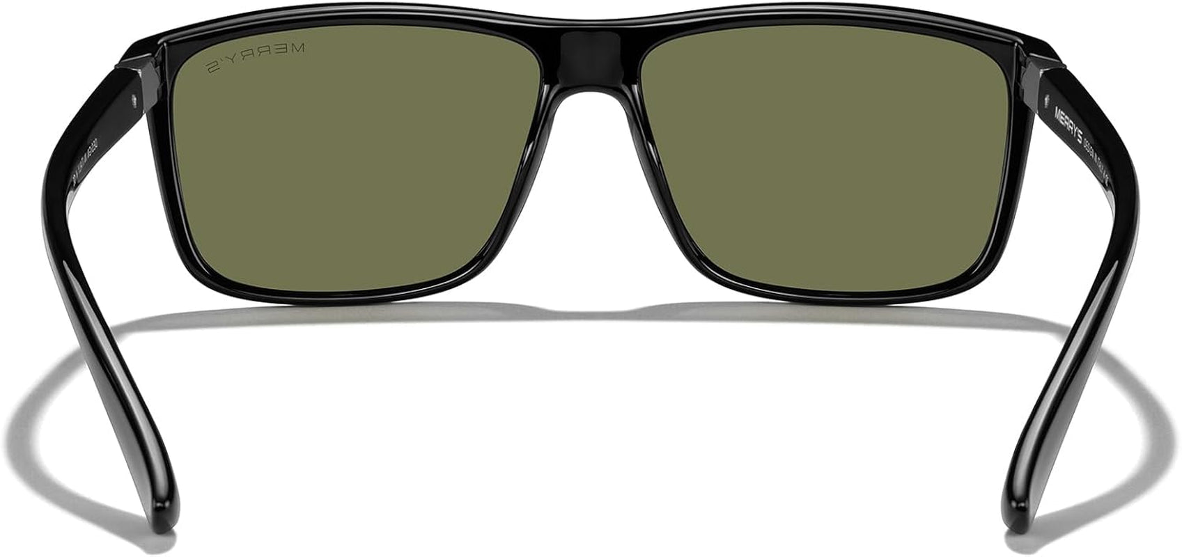 Rectangular Polarized Sports Sunglasses for Men Women Cycling Driving Fishing UV400 Protection S8225 - WORLD TIME VISITS