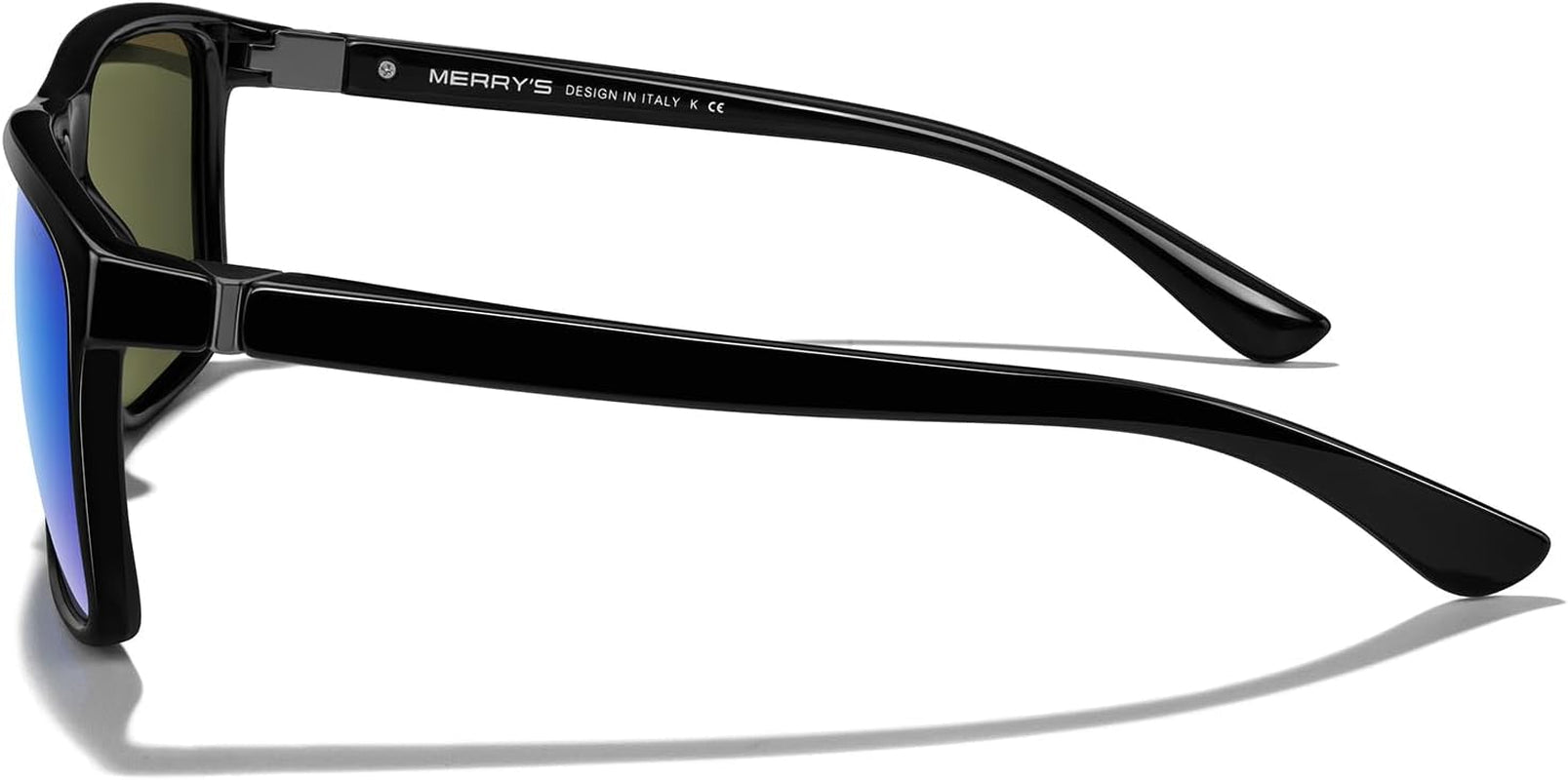 Rectangular Polarized Sports Sunglasses for Men Women Cycling Driving Fishing UV400 Protection S8225 - WORLD TIME VISITS