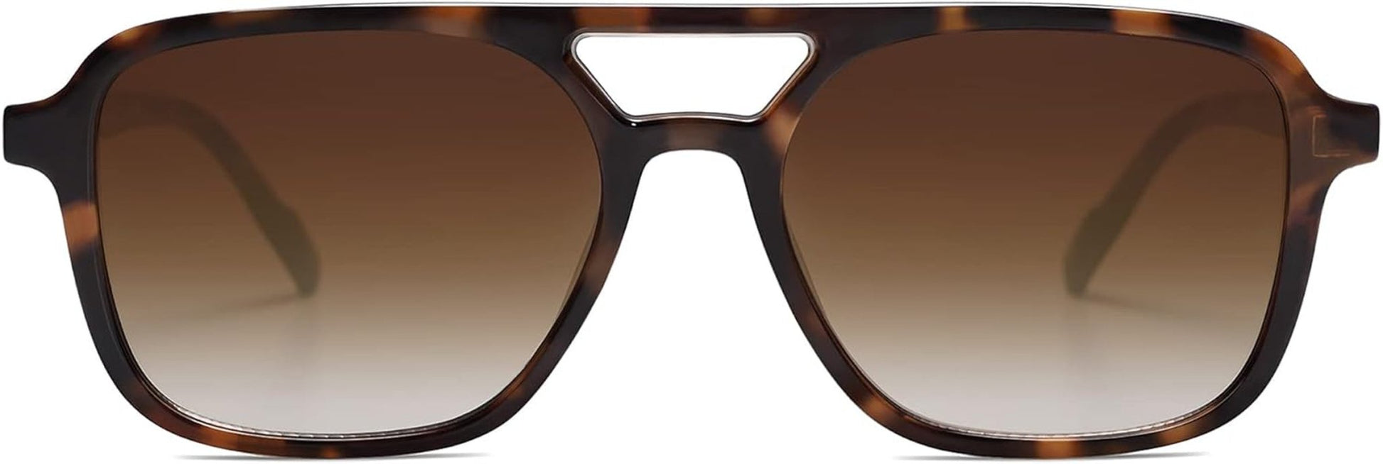 Retro Aviator Sunglasses for Women Men,Trendy Rectangle Womens Mens Shades Sun Glasses SJ2202 - WORLD TIME VISITS