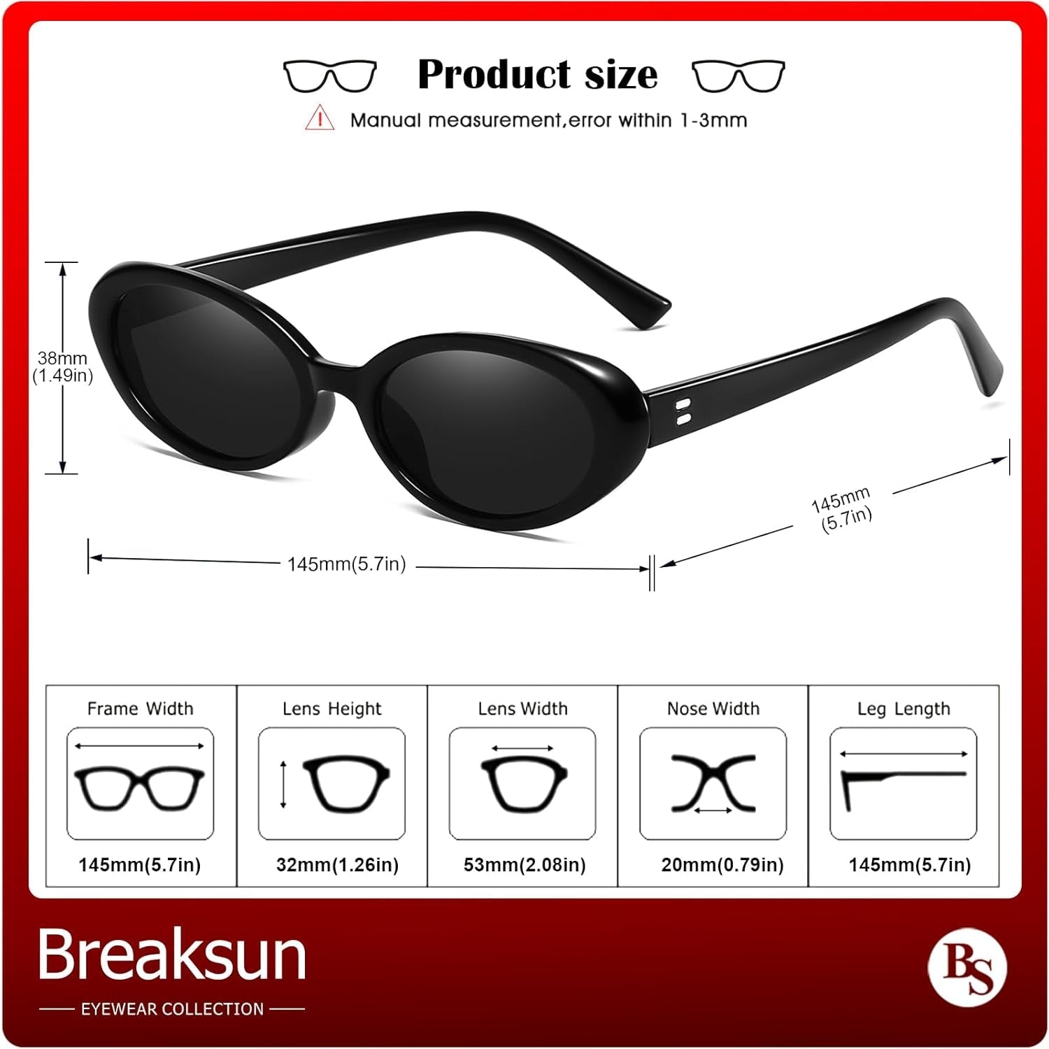 Retro Oval Sunglasses for Women Men Fashion Small Oval Sunglasses 90S Vintage Shades - WORLD TIME VISITS