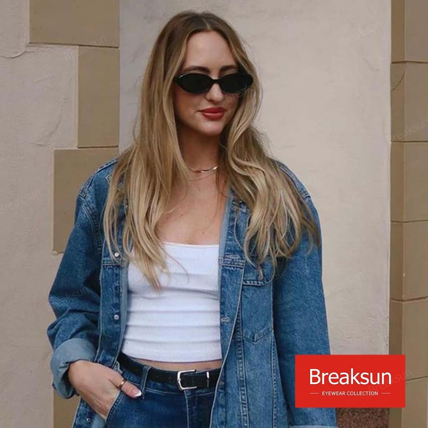Retro Oval Sunglasses for Women Men Fashion Small Oval Sunglasses 90S Vintage Shades - WORLD TIME VISITS