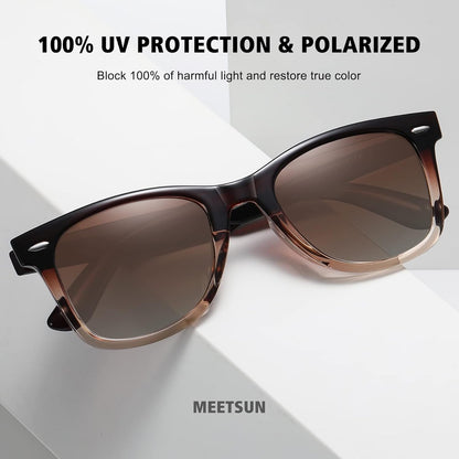 Retro Polarized Sunglasses for Women Men Classic Mirror Lens Driving Trendy Sun Glasses UV Protection (3 Pack) - WORLD TIME VISITS