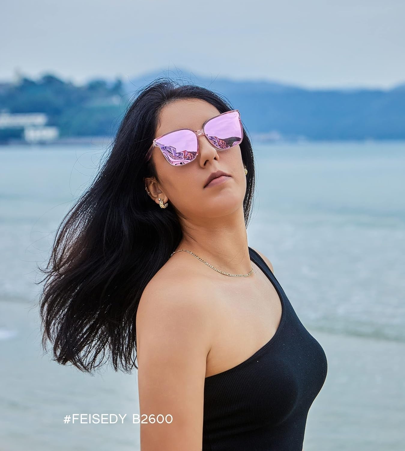 Retro Square Polarized Sunglasses Women Men Vintage Minimalist Shades B2600 - WORLD TIME VISITS