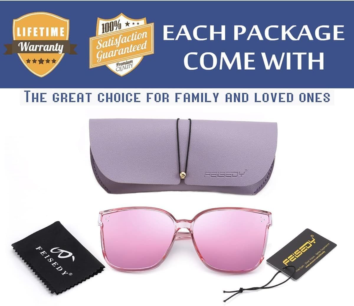 Retro Square Polarized Sunglasses Women Men Vintage Minimalist Shades B2600 - WORLD TIME VISITS