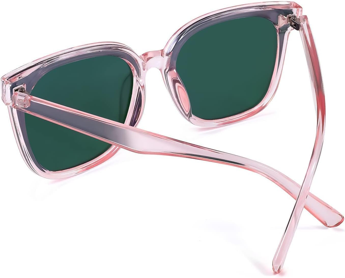 Retro Square Polarized Sunglasses Women Men Vintage Minimalist Shades B2600 - WORLD TIME VISITS