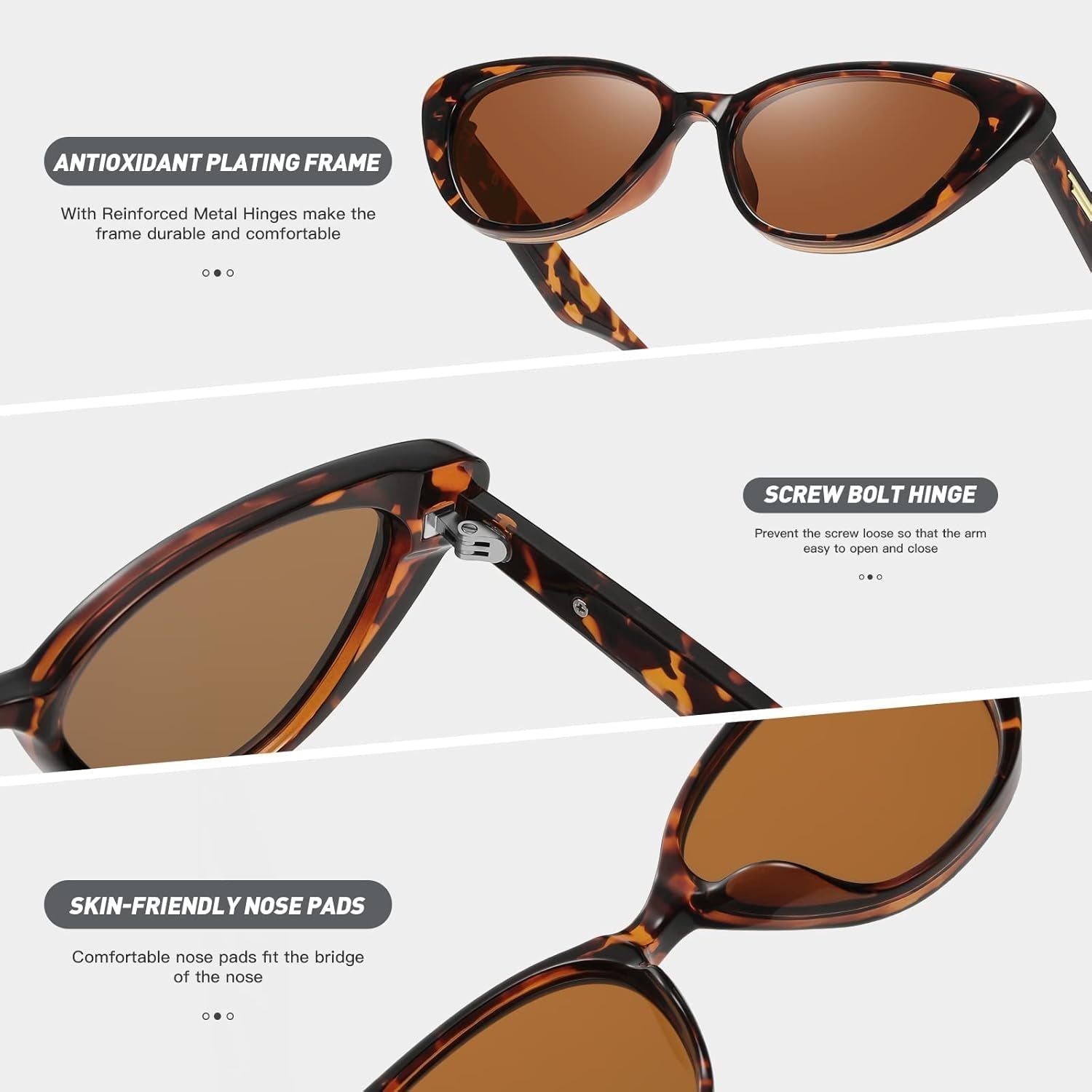 Retro Vintage Narrow Cat Eye Sunglasses for Women 90S Small Chic Style Trendy Sunnies UV400 Protection FZN7514 - WORLD TIME VISITS