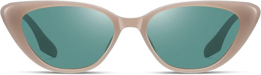 Retro Vintage Narrow Cat Eye Sunglasses for Women 90S Small Chic Style Trendy Sunnies UV400 Protection FZN7514 - WORLD TIME VISITS