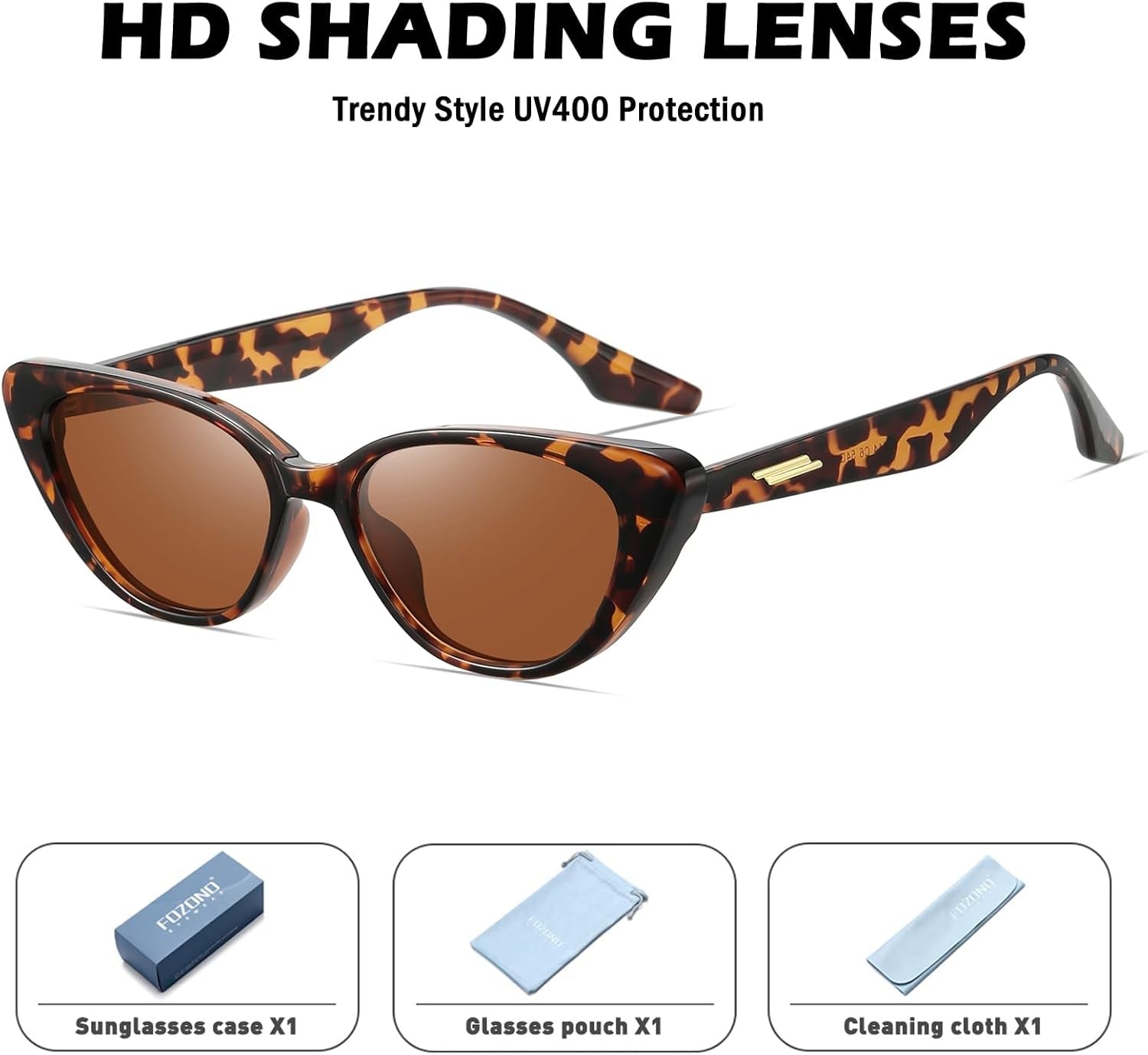 Retro Vintage Narrow Cat Eye Sunglasses for Women 90S Small Chic Style Trendy Sunnies UV400 Protection FZN7514 - WORLD TIME VISITS
