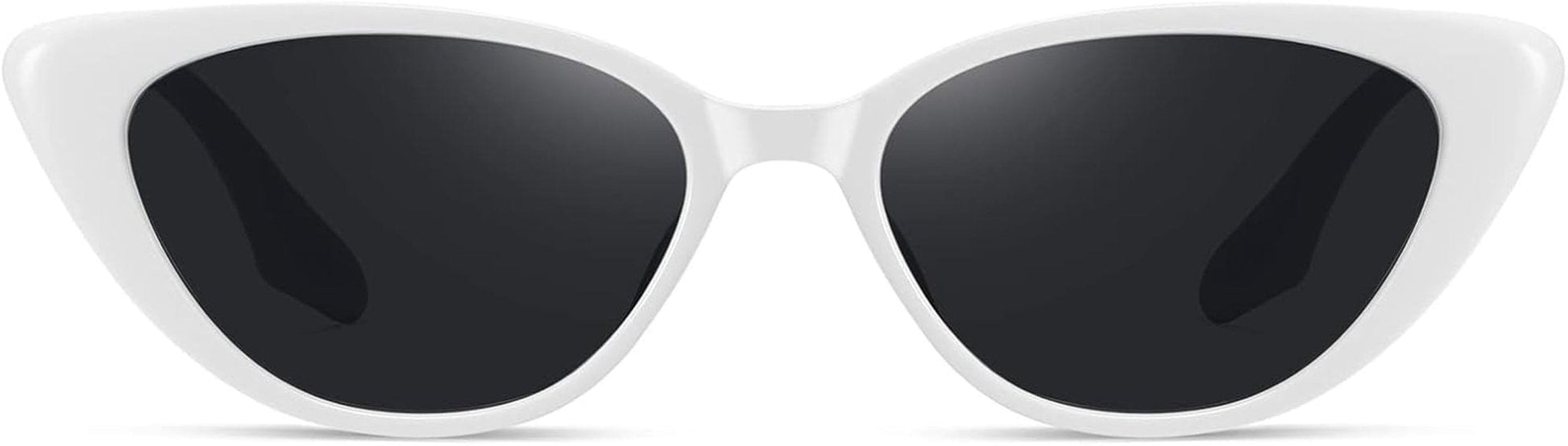 Retro Vintage Narrow Cat Eye Sunglasses for Women 90S Small Chic Style Trendy Sunnies UV400 Protection FZN7514 - WORLD TIME VISITS