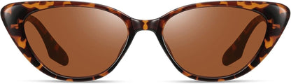 Retro Vintage Narrow Cat Eye Sunglasses for Women 90S Small Chic Style Trendy Sunnies UV400 Protection FZN7514 - WORLD TIME VISITS
