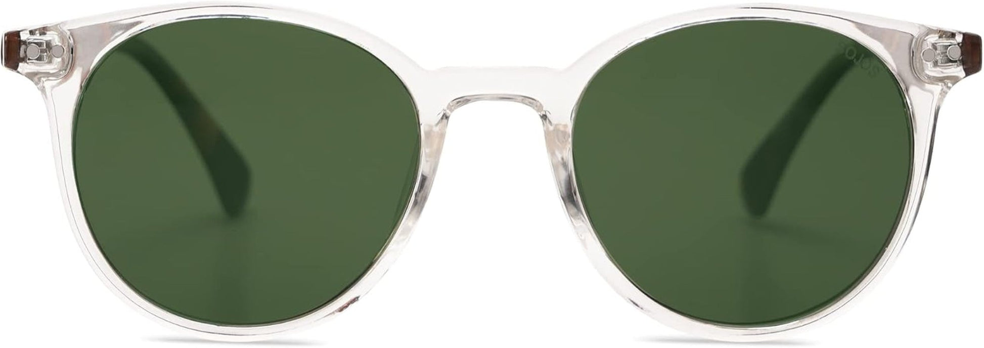 Small round Classic Polarized Sunglasses for Women Men Vintage Style UV400 Lens SJ2113 - WORLD TIME VISITS