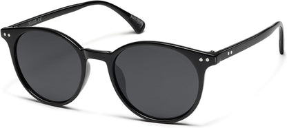 Small round Classic Polarized Sunglasses for Women Men Vintage Style UV400 Lens SJ2113 - WORLD TIME VISITS
