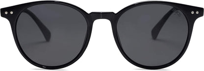 Small round Classic Polarized Sunglasses for Women Men Vintage Style UV400 Lens SJ2113 - WORLD TIME VISITS