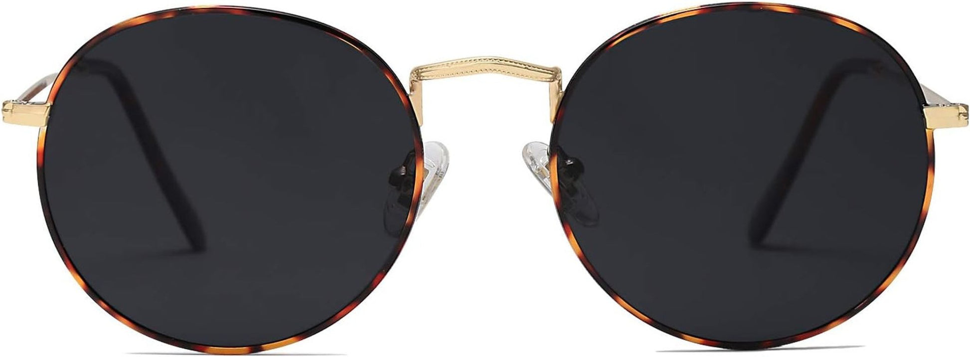 Small round Polarized Sunglasses for Women Men Classic Vintage Retro Shades UV400 - WORLD TIME VISITS