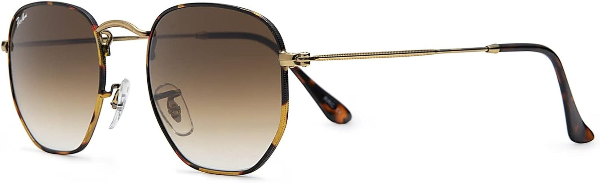 Small Square Sunglasses for Women Men 100% Real Glass Lens Hexagonal Frame - WORLD TIME VISITS