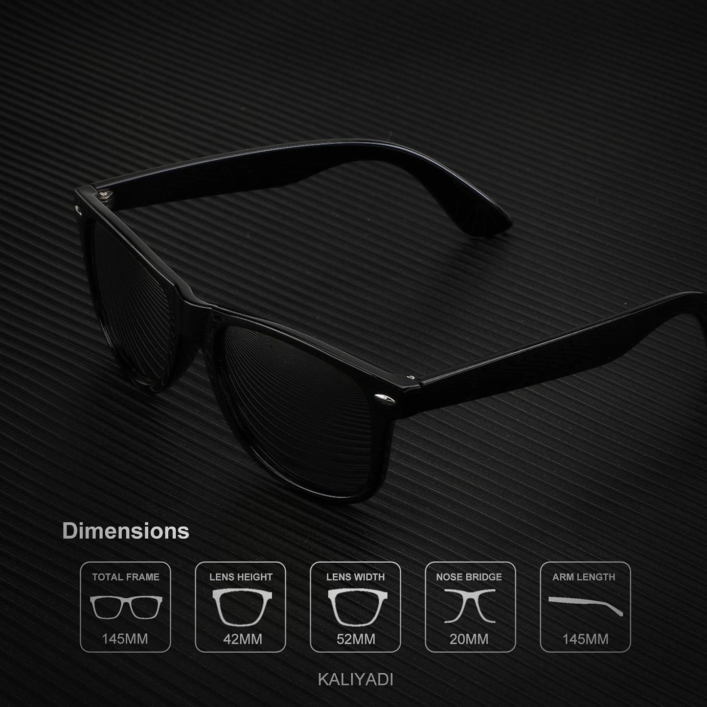 Sunglasses Men Polarized for Mens and Womens Unisex Sun Glasses for Driving UV Protection - WORLD TIME VISITS